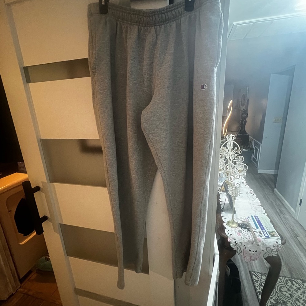 Champion Gray Jogger Sweatpants